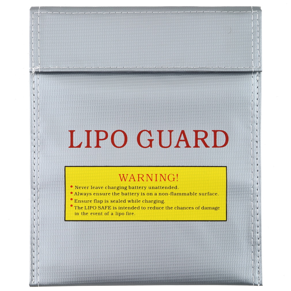 Drone Battery Bag - 1 Adet Alev Geçirmez RC LiPo