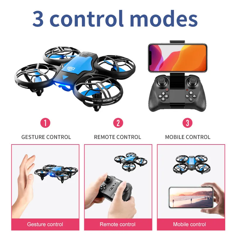 V8 Yeni Mini Drone 4K Profesyo - Drone Battery Case incelemesi ve fiyatı