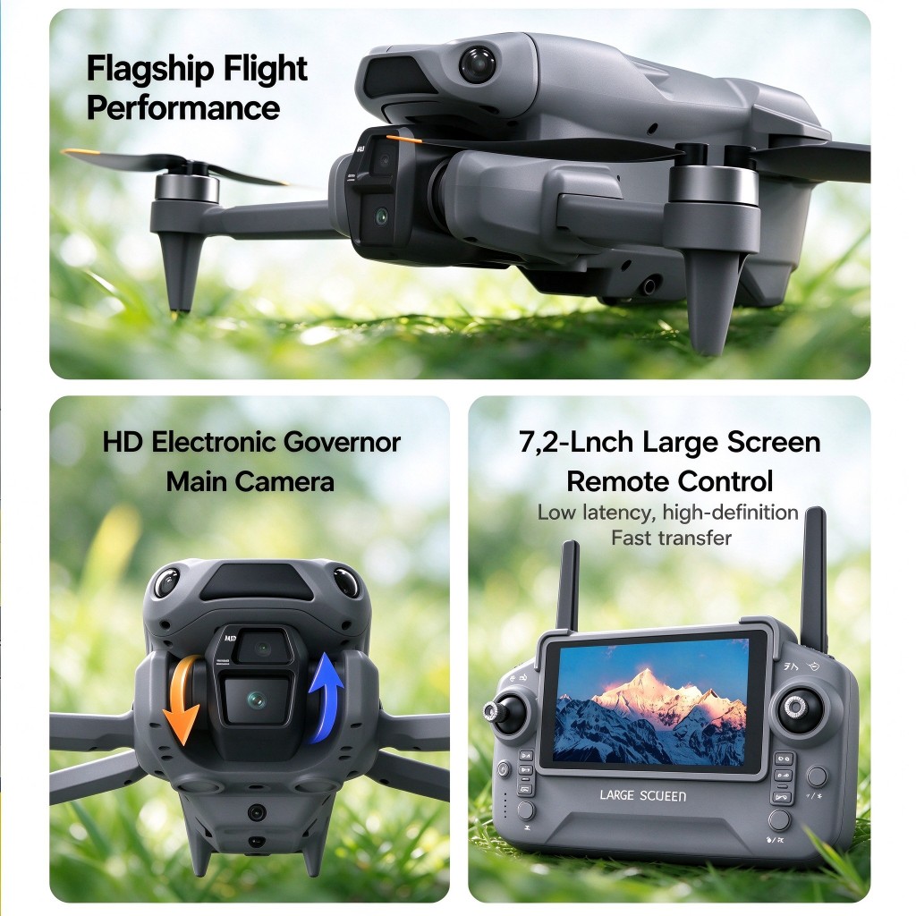 Yeni LF682 MAX GPS Drone Profe - Drone Battery Case incelemesi ve fiyatı