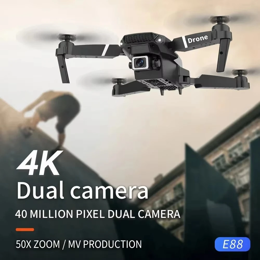 E88PRO Drone 8K 5G Profesyonel - Jjrc Drone X12 incelemesi ve fiyatı
